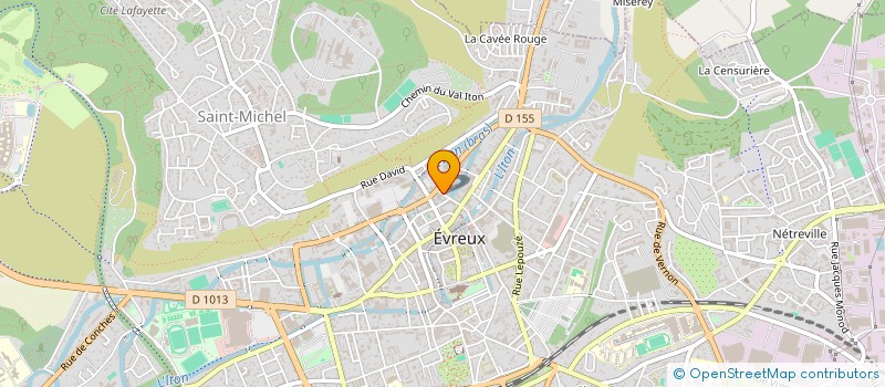 localisation de l'entreprise SCI DES NOISETIERS  EVREUX