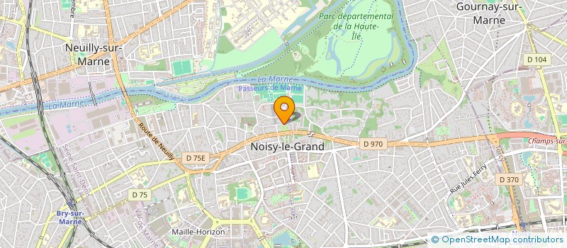 localisation de l'entreprise SCI DES NOISILLONS à NOISY-LE-GRAND