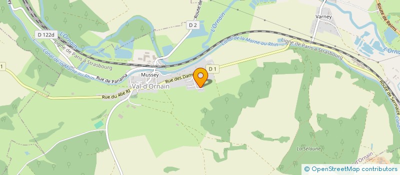 localisation de l'entreprise SCI DES NOQUETTES à VAL-D'ORNAIN