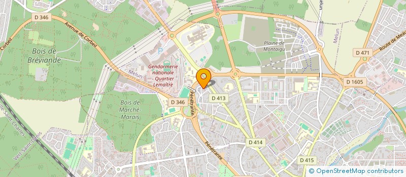 localisation de l'entreprise SCI DES NOUVELLES ECHOPES à MELUN