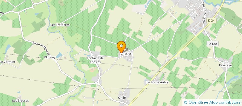 localisation de l'entreprise SCI DES NOYERS  TERRANJOU