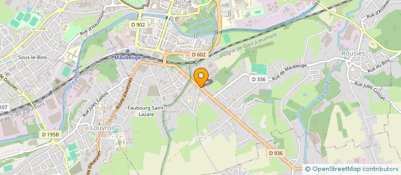 localisation de l'entreprise SCI DES NOYERS  ROUSIES