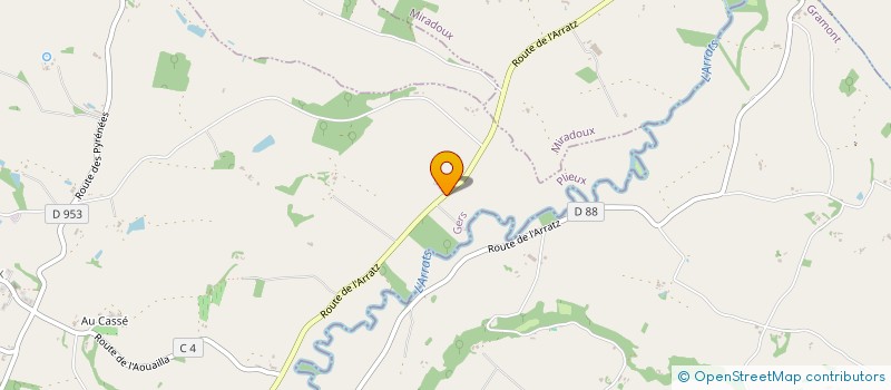 localisation de l'entreprise SCI DES NOYERS  SAINT-ANTOINE