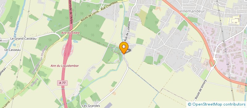 localisation de l'entreprise SCI DES NOYERS à VILLEMANDEUR
