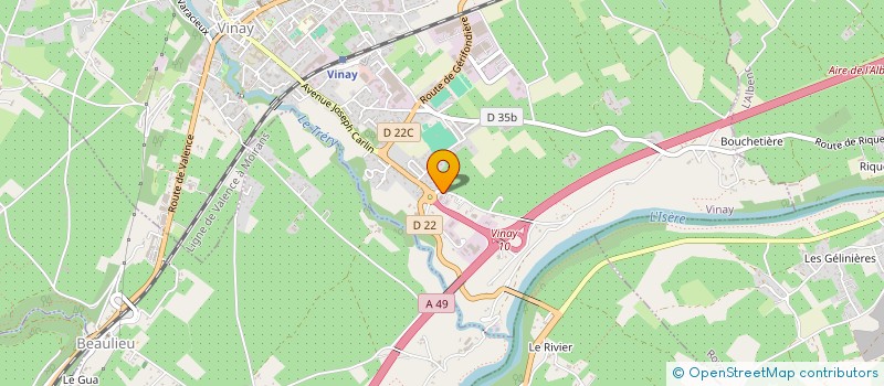 localisation de l'entreprise SCI DES NOYERS  VINAY