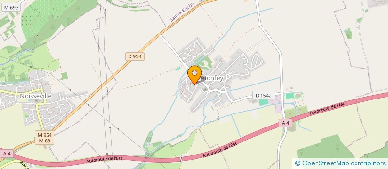 localisation de l'entreprise SCI DES NOYERS L.C.  RETONFEY