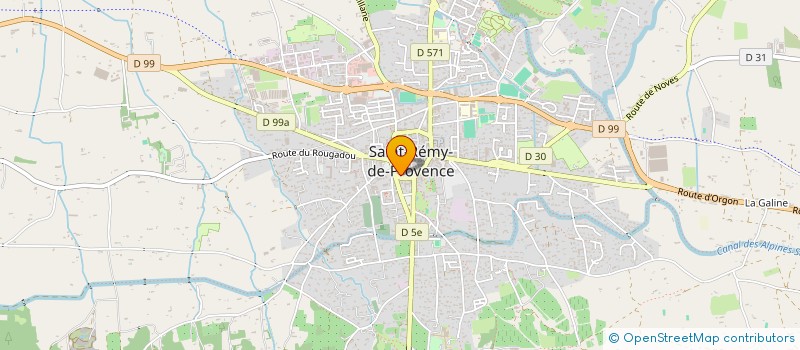 localisation de l'entreprise SCI DES NUMEROS à SAINT-REMY-DE-PROVENCE