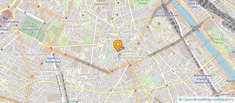localisation de l'entreprise SCI DES OENOLOGUES DE FRANCE  PARIS