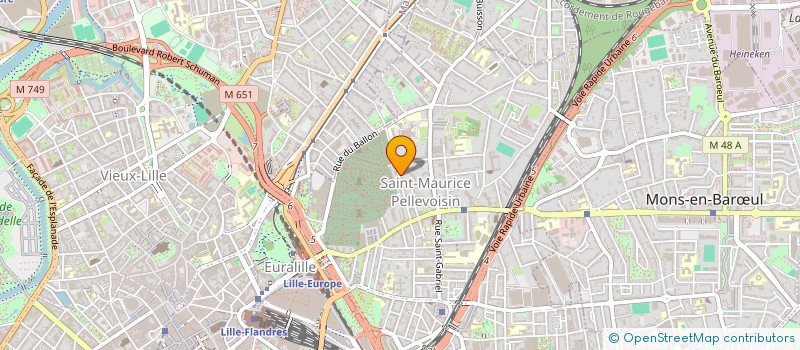 localisation de l'entreprise SCI DES OISEAUX à LILLE