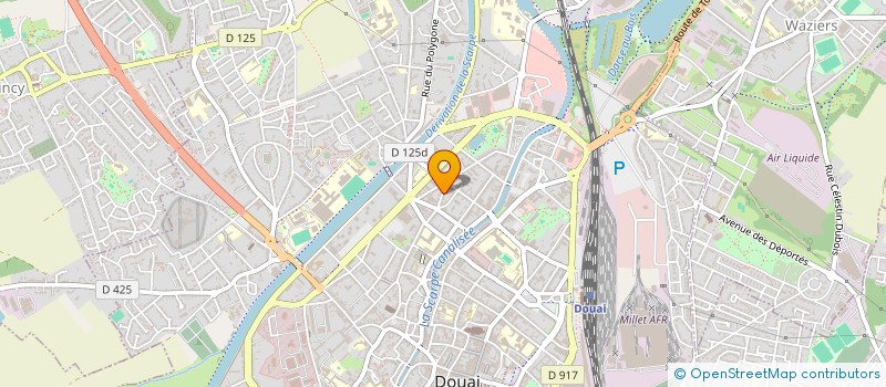 localisation de l'entreprise SCI DES OLIVEAUX à DOUAI