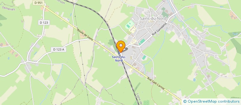 localisation de l'entreprise SCI DES OLIVIERS à RAMOUSIES