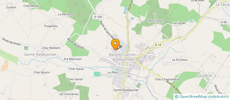 localisation de l'entreprise SCI DES OLIVIERS à REIGNAC