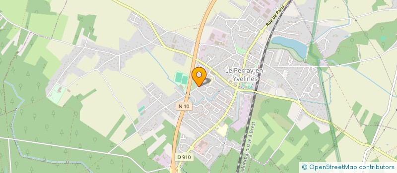 localisation de l'entreprise SCI DES OLIVIERS  LE PERRAY-EN-YVELINES