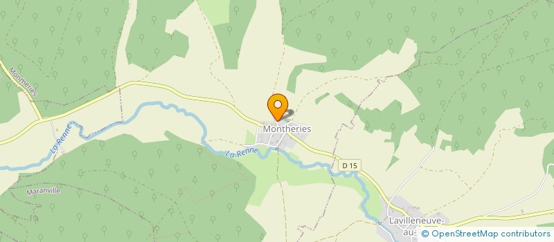 localisation de l'entreprise SCI DES OLIVIERS à MONTHERIES