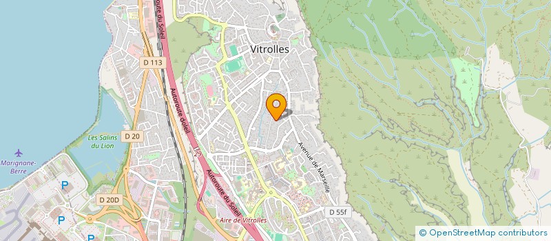 localisation de l'entreprise SCI DES OLIVIERS à VITROLLES