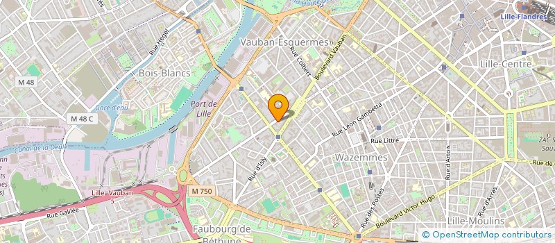 localisation de l'entreprise SCI DES OLIVIERS  LILLE