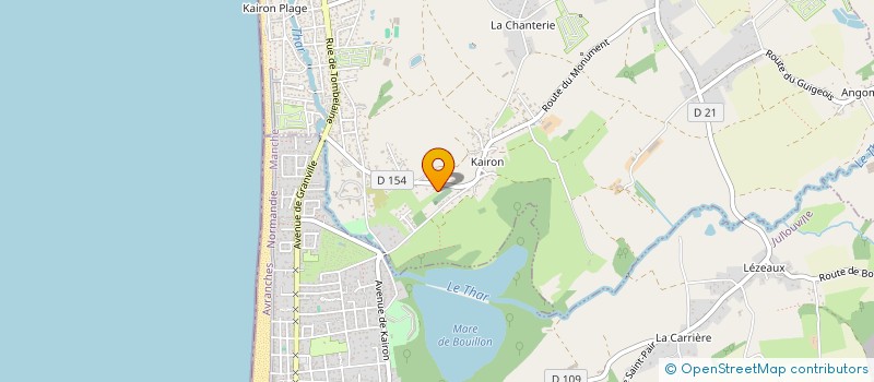 localisation de l'entreprise SCI DES OLIVIERS  SAINT-PAIR-SUR-MER