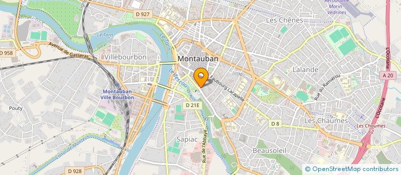 localisation de l'entreprise SCI DES OLIVIERS DE MONTAUBAN  MONTAUBAN