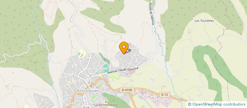 localisation de l'entreprise SCI DES OMBELLES à FORCALQUIER