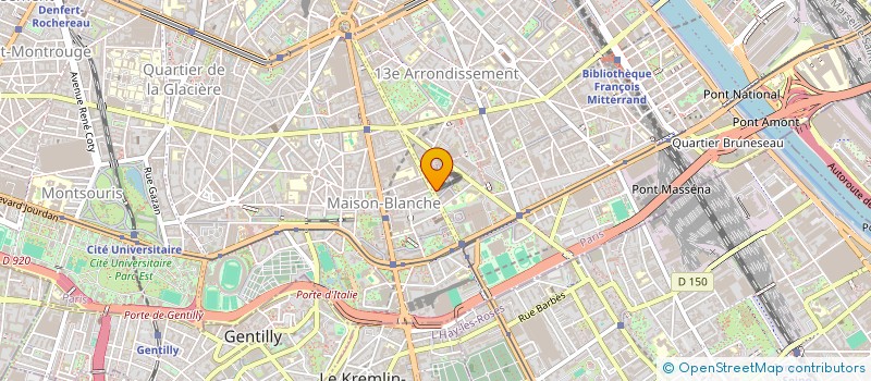 localisation de l'entreprise SCI DES OMBRAGES  PARIS