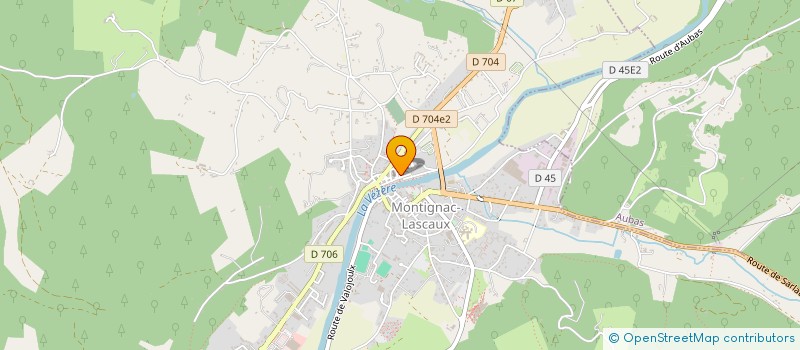 localisation de l'entreprise SCI DES OMNIBUS à MONTIGNAC-LASCAUX
