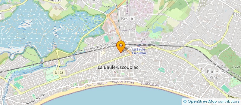 localisation de l'entreprise SCI DES ONDINES  LA BAULE-ESCOUBLAC