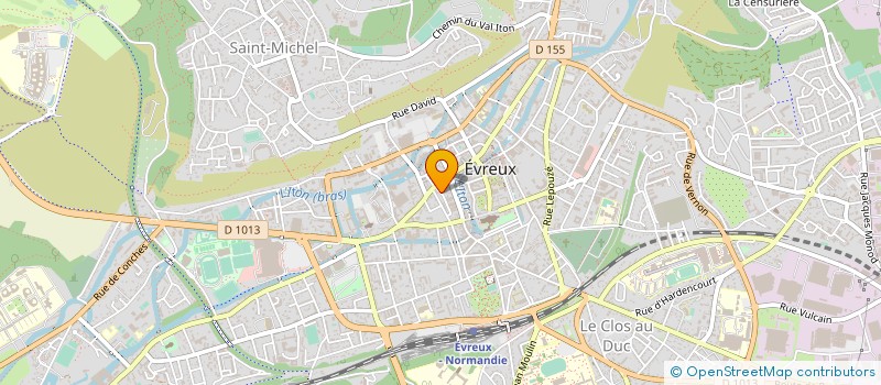 localisation de l'entreprise SCI DES ORCHIDEES 3000 à EVREUX