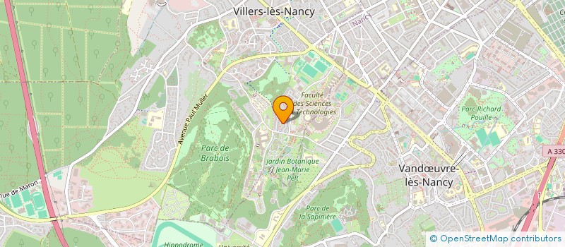 localisation de l'entreprise SCI DES ORCHIDEES à VILLERS-LES-NANCY
