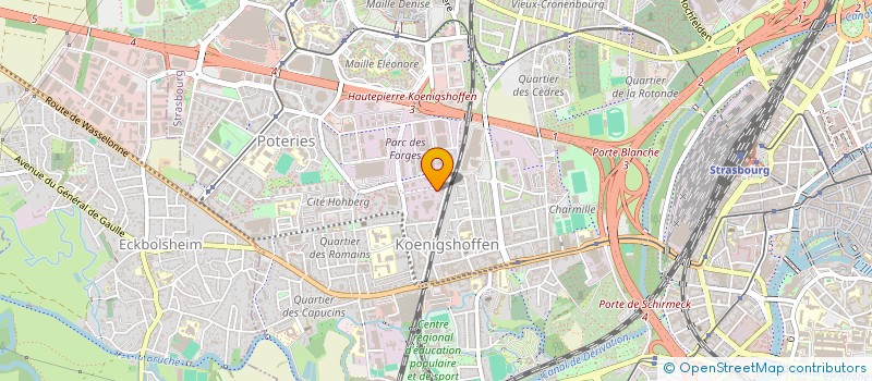 localisation de l'entreprise SCI DES ORGUES à STRASBOURG