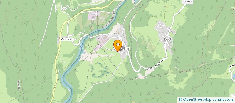 localisation de l'entreprise SCI DES ORISHA  LECT