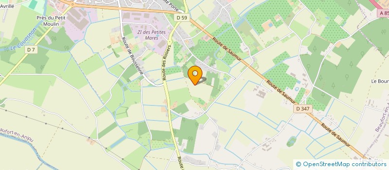 localisation de l'entreprise SCI DES ORMEAUX à BRISSAC LOIRE AUBANCE