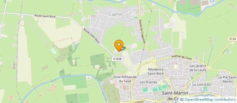 localisation de l'entreprise SCI DES ORMEAUX à SAINT-MARTIN-DE-CRAU