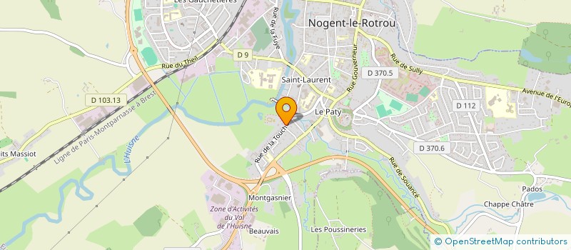 localisation de l'entreprise SCI DES ORMES à NOGENT-LE-ROTROU