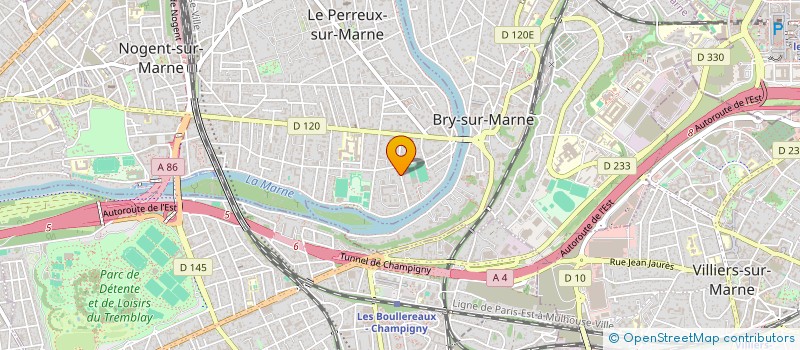 localisation de l'entreprise SCI DES ORMES  LE PERREUX-SUR-MARNE