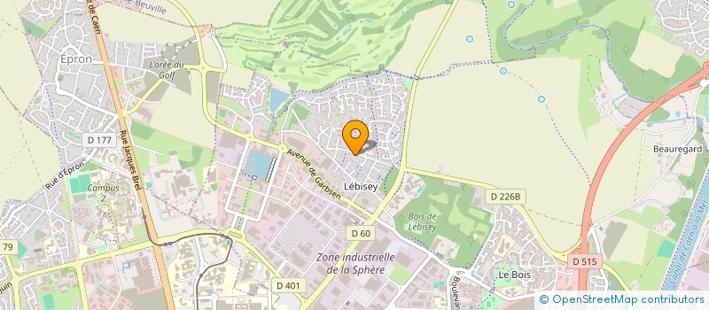 localisation de l'entreprise SCI DES ORMES à HEROUVILLE-SAINT-CLAIR