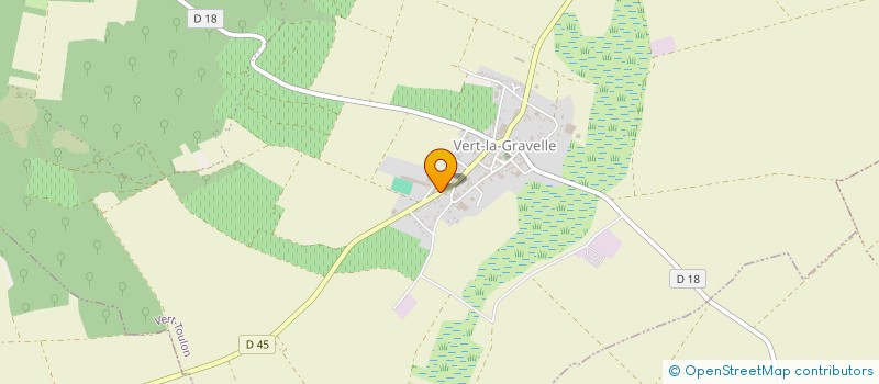 localisation de l'entreprise SCI DES ORMISSETS  VERT-TOULON