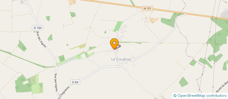 localisation de l'entreprise SCI DES OUIES  CIVRAY