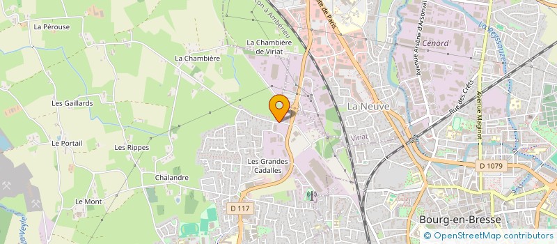 localisation de l'entreprise SCI DES OURES à SAINT-DENIS-LES-BOURG