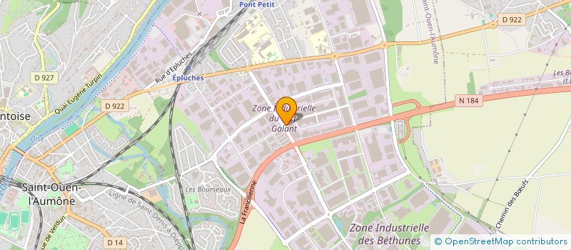 localisation de l'entreprise SCI DES OZIERS II à SAINT-OUEN-L'AUMONE