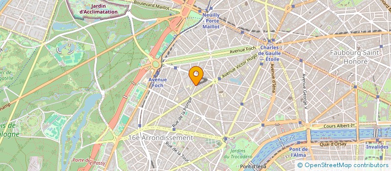 localisation de l'entreprise SCI DES P'TITS MONTAGNARDS à BOULOGNE-BILLANCOURT