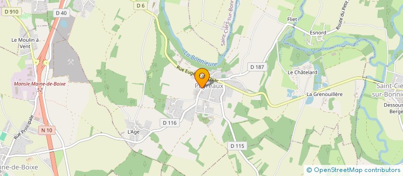 localisation de l'entreprise SCI DES PALEINES à PUYREAUX