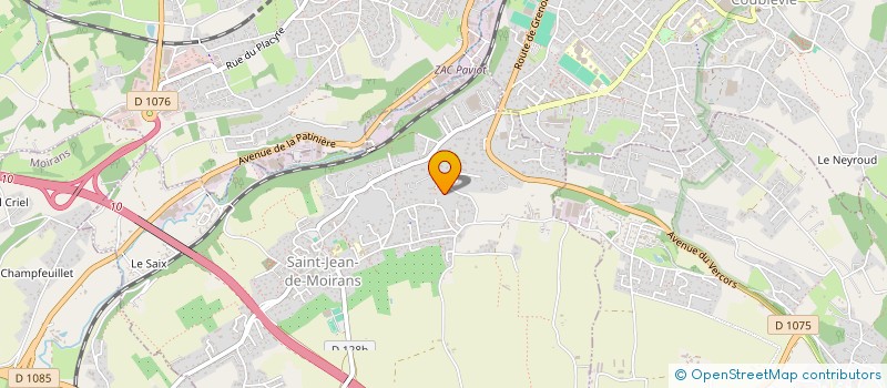localisation de l'entreprise SCI DES PALLACHES  SAINT-JEAN-DE-MOIRANS