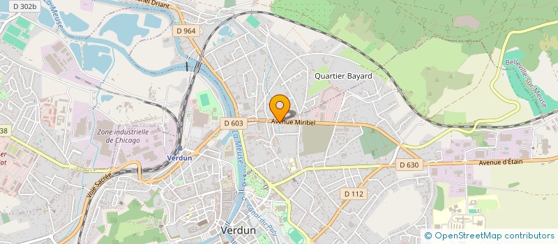 localisation de l'entreprise SCI DES PALMIERS à VERDUN
