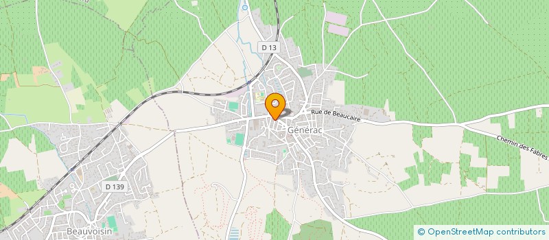 localisation de l'entreprise SCI DES PANOUS  GENERAC