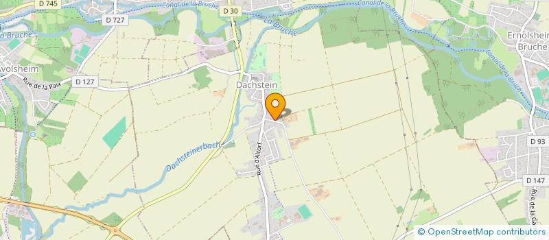 localisation de l'entreprise SCI DES PAPILLONS  DACHSTEIN