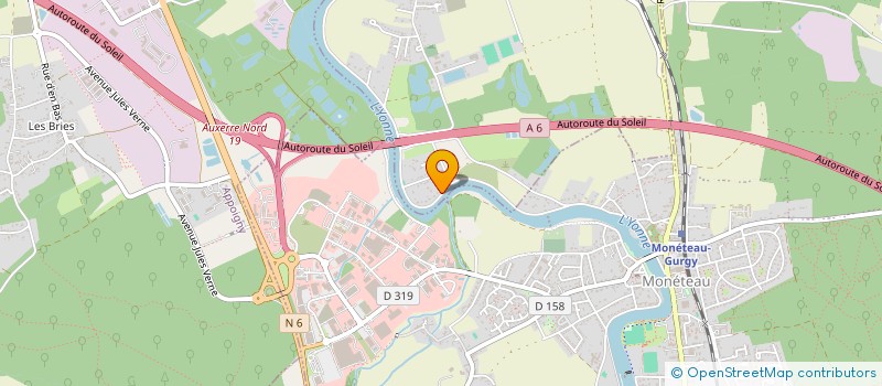 localisation de l'entreprise SCI DES PAQUERETTES  GURGY