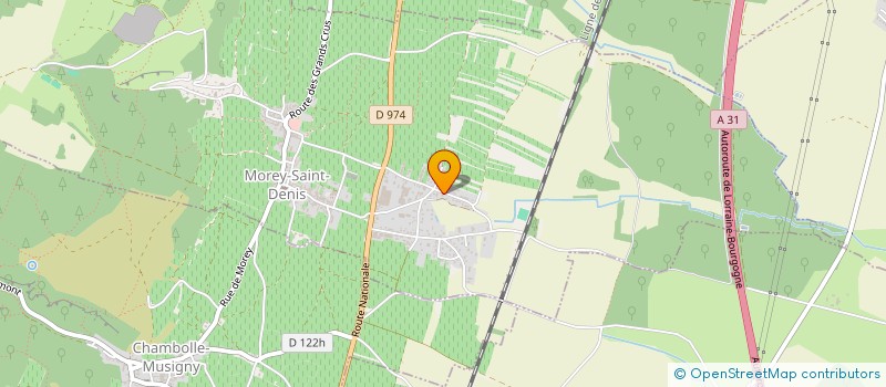 localisation de l'entreprise SCI DES PAQUIER  MOREY-SAINT-DENIS