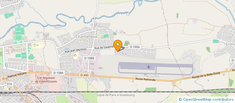 localisation de l'entreprise SCI DES PAQUIS  CHANTEHEUX