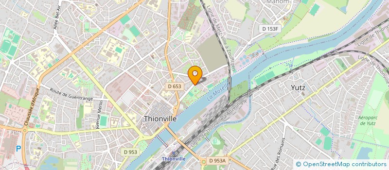 localisation de l'entreprise SCI DES PARCS à THIONVILLE