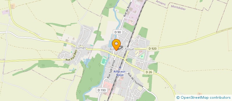 localisation de l'entreprise SCI DES PAREURS à AILLY-SUR-NOYE